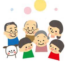 (イラスト)イラスト家族