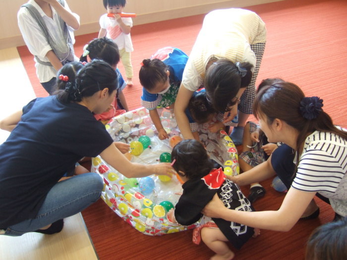 ふじ保育園の子育ての様子の写真