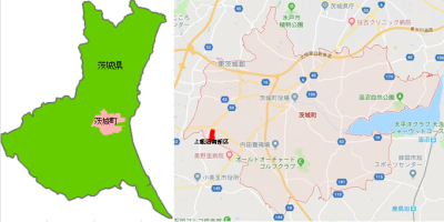 上飯沼南部地図