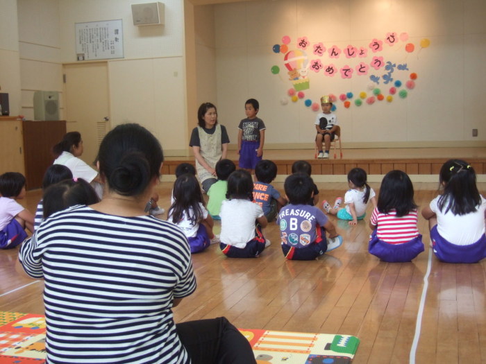 沼前幼稚園の子育て広場の様子の写真