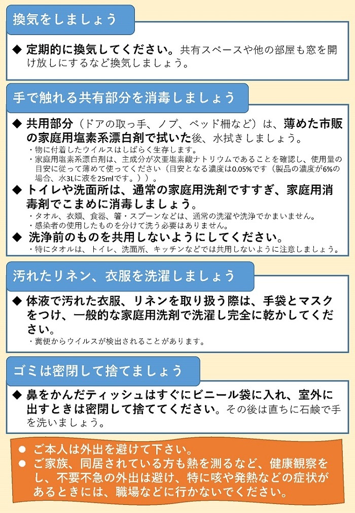 喚起をしましょうのポスター