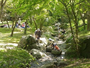 （写真）せせらぎ広場