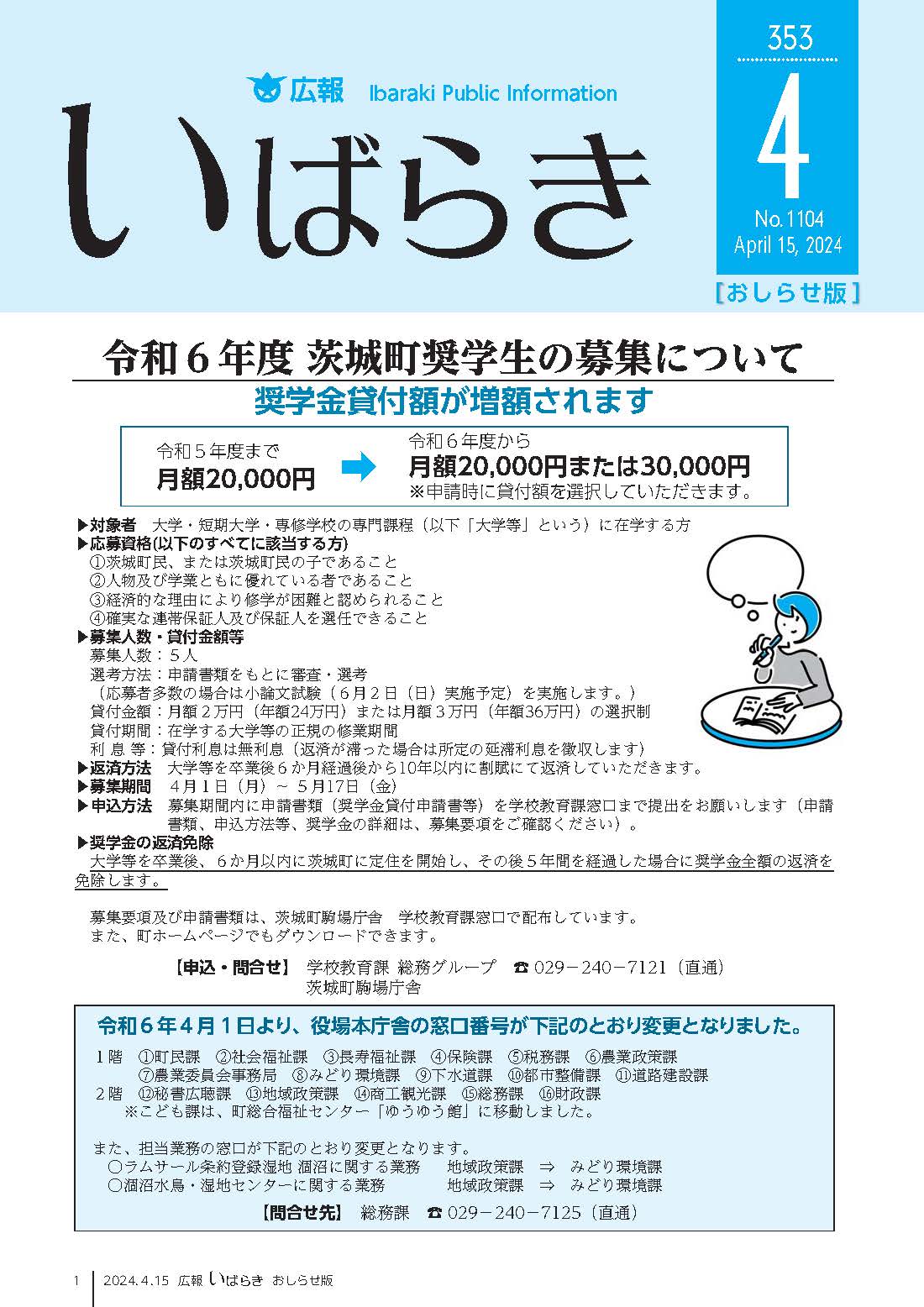 令和6年4月15日号おしらせ版