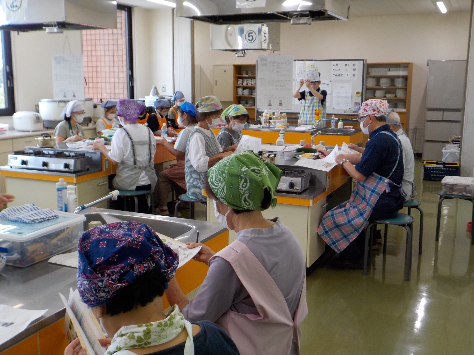 食でいきいき！健康料理教室講話