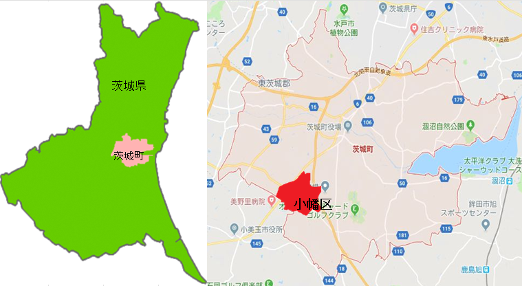 小幡区地図 小幡区地図