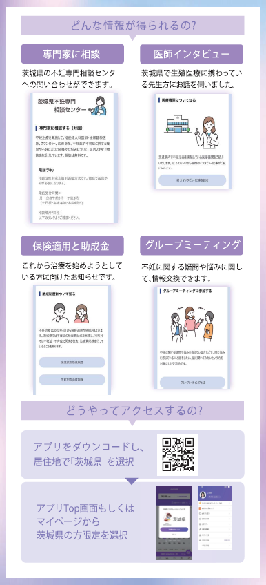 不妊治療データ検索アプリ「cocoromi(ココロミ)」 不妊治療データ検索アプリ「cocoromi(ココロミ)」