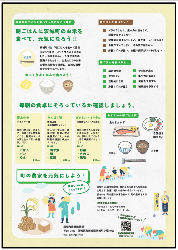 チラシ裏面