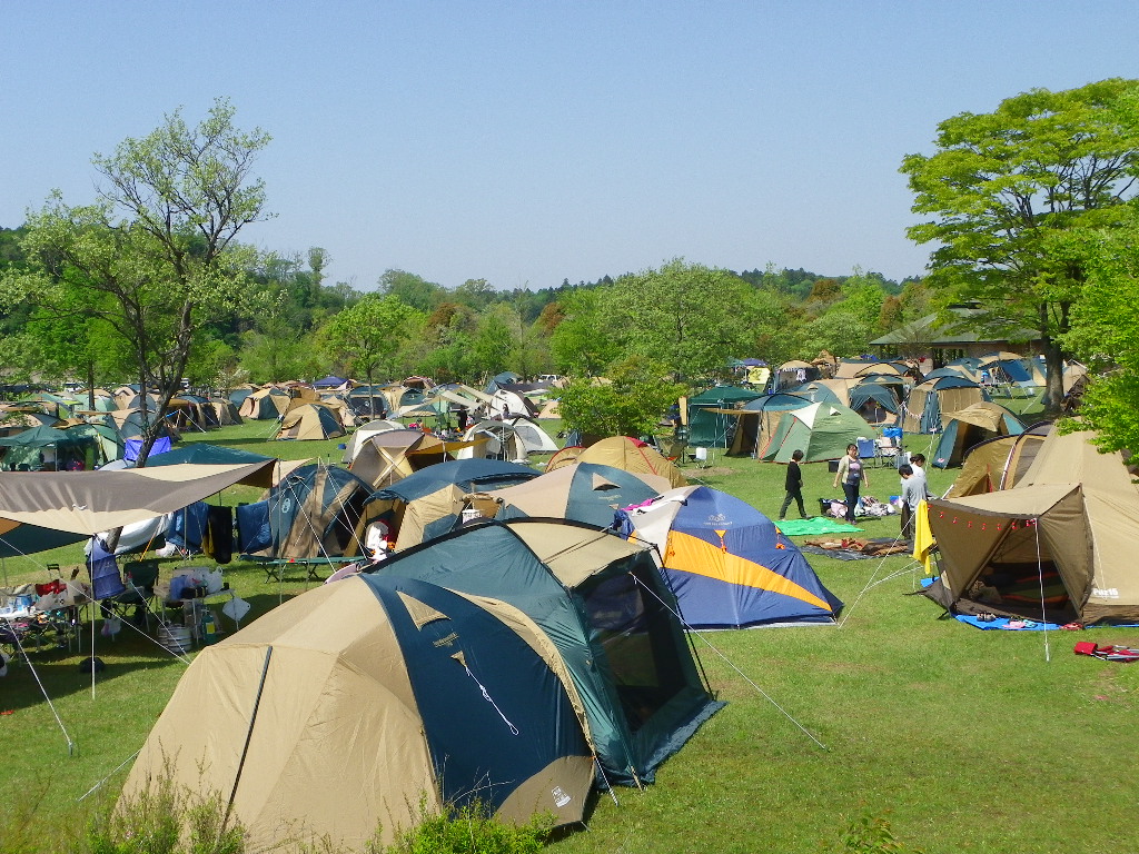 涸沼自然公園キャンプ場